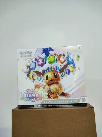 Pokémon   ( توصيل مجاني )Prismatic Evolutions Elite Trainer Box