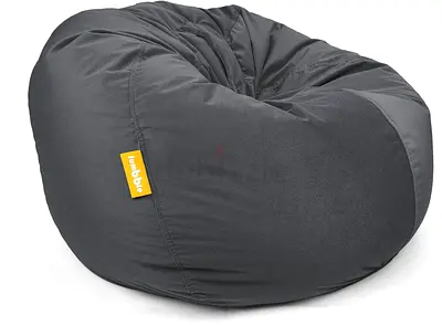 Nest Soft Suede Bean Bag with Filling | Cozy Bean Bag Best for Lounging Indoor | Kids Adult | Soft