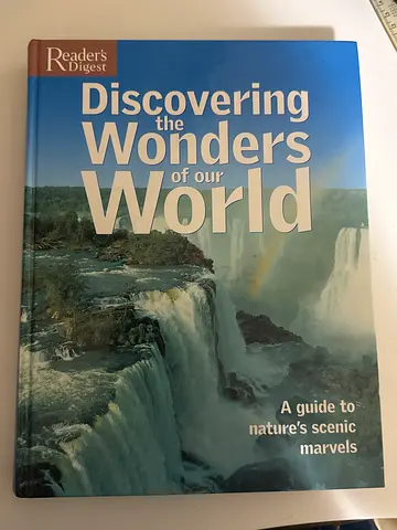 Discovering the Wonders of Our World (Readers Digest) - hardcover guide to natural wonders
