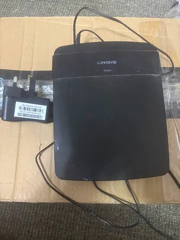Linksys Wireless Router with Power Adapter - Used