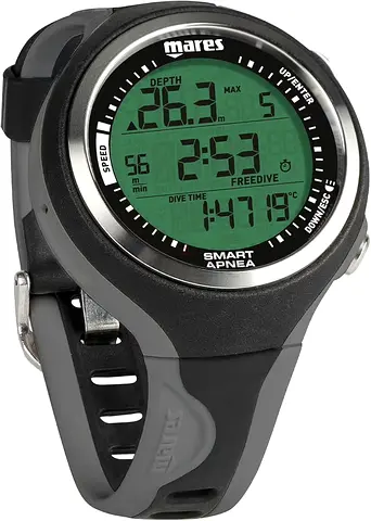 Mares Smart Apnea Diving Computer Black, One Size BKGR