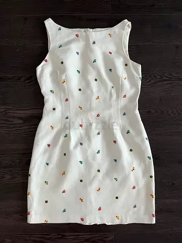 Laundry by Shelli Segal white dress