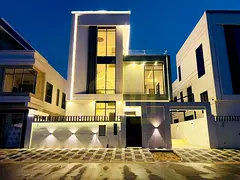 Villa for sale opposite Al Rahmaniya, Sharjah, Al Yasmin area, near services.