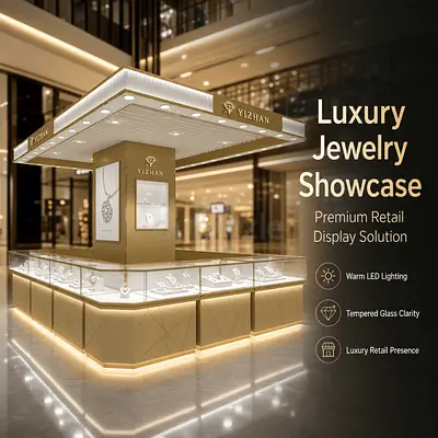 Elegant Jewelry kiosk