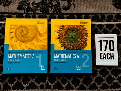 Edexcel Mathematics Complete Past Papers Set with text books