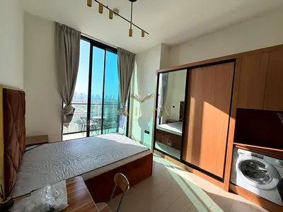 Brand New Furnished Studio | Balcony | Prime Location | 4 Cheques