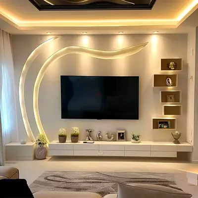 Luxury media wall design