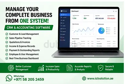MANAGE YOUR COMPLETE BUSINESS FROM ONE SYSTEM!