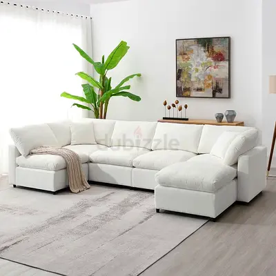 Contemporary sofa set soft durable design