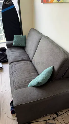 IKEA KIVIK 3-seat fabric sofa, Tresund anthracite. Good condition 8 years warranty remaining.