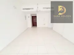 For annual rent: One bedroom, living room, two bathrooms, balcony, free gym and swimming pool in Sha