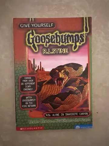 Goosebumps paperback by R.L. Stine (Give Yourself Goosebumps series)