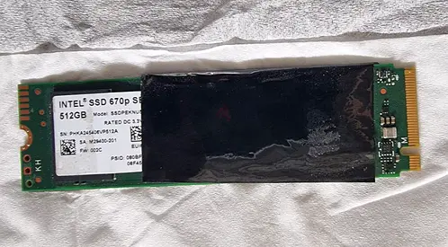 Intel 512GB m.2 SSD m2 Storage