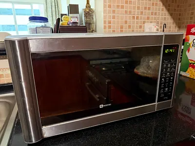 Maytag Stainless Steel Countertop Microwave - Good Working Condition