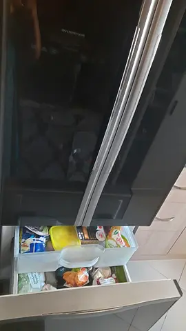 Hitachi Black Multi-Door Refrigerator with Bottom Freezer