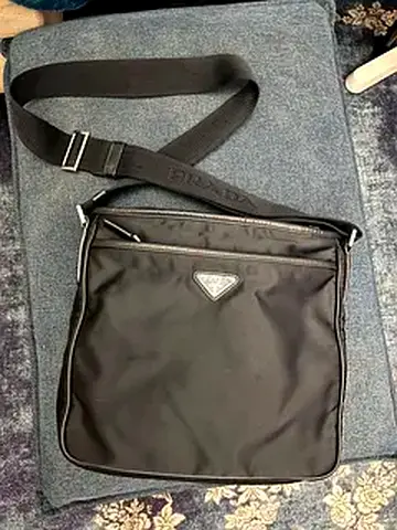 Authentic Prada crossbody bag for men