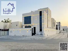 For sale: Al Haliyo 1 Ajman, including registration fees (two floors and a roof) at a good price, 10