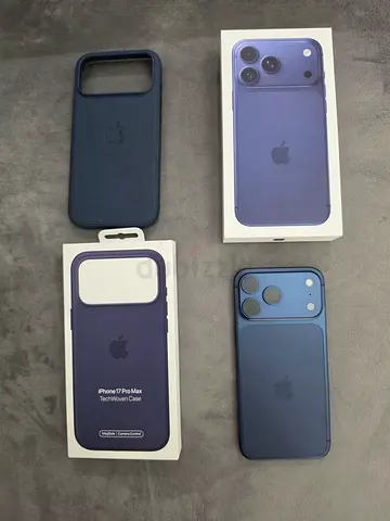 Iphone 17 pro max 512gb TDRA blue 9 month warranty 100% battery health