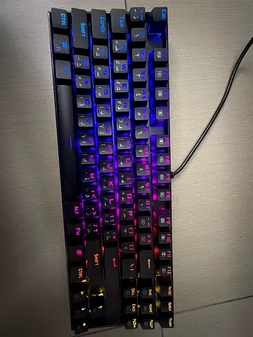 Redragon K552 Kumara Mechanical  Gaming Keyboard (Arabic + English)