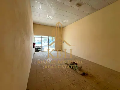 Commercial Shop for Rent in Old Al Sajaa | Prime Location Near Main Road | Ideal for Various Business Activities