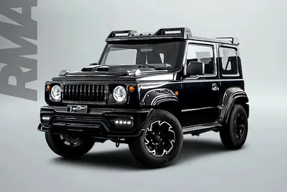 AED 1,997 / 60 months | 0% DP | 2022 Suzuki Jimny Wald Black Bison Kit / Full Service History