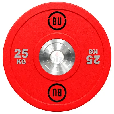 BU Premium Urethane Bumper Plates 5 kg- 25 kg- pair( 5 kg, 10 kg, 15 kg, 20 kg, 25 kg-2 pcs)