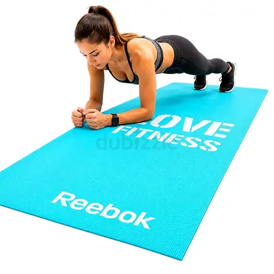 Reebok Fitness Yoga Mat - Blue Love 4MM - USA