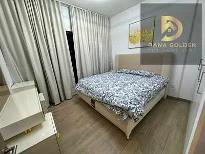 Furnished room and hall in Maryam Island with hotel-style furniture