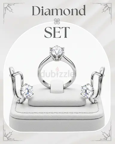 Elegant 4.52ct Diamond Set | 18K White Gold | VVS2/E | IGI Certified
