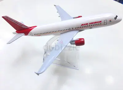 Air India Airbus A320 Model Plane - Diecast Display Collectible