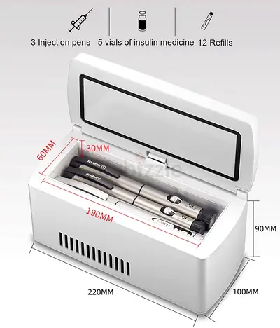 Portable Medical Insulin Cooler Box