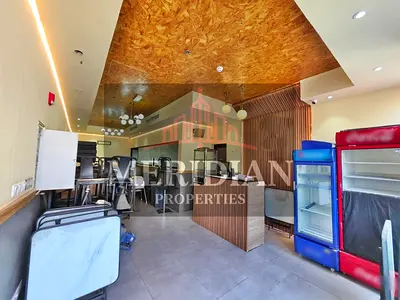 | Shop For Rent | with Ready Restaurant setup | in ELZ Residence Arjan |