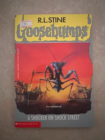 Goosebumps: A Shocker on Shock Street by R.L. Stine (paperback)