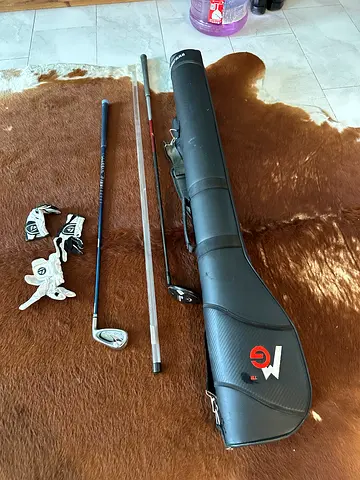 Golf Clubs and bag