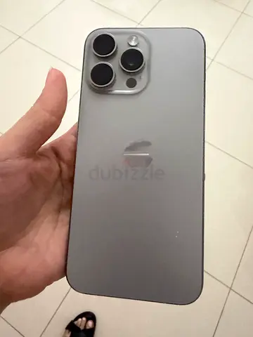 iPhone 15Pro Max Silver — Good Working Condition, Minor Wear