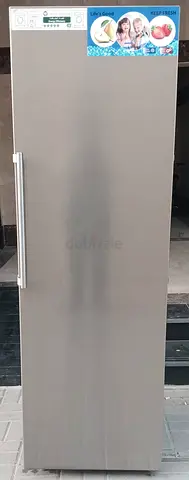 TRIEM Fridge, 350 litres, color silver, condition is good.