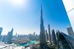 Stunning Burj Khalifa and Fountain View | Luxury | Spacious