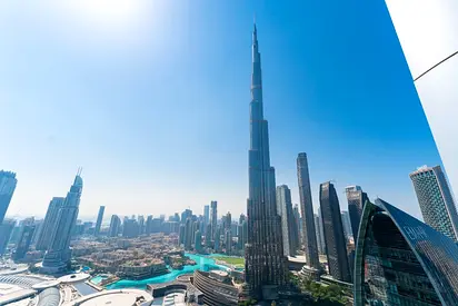 Stunning Burj Khalifa and Fountain View | Luxury | Spacious