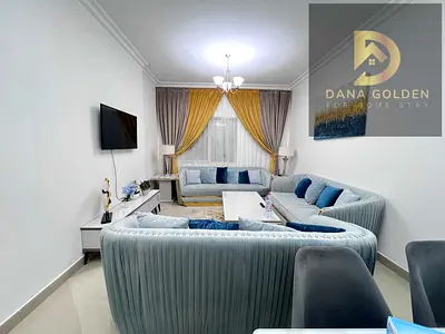 Fully furnished monthly cheapest 2bhk 2bath balcony ready to move hot location easy access to dubai for more details and information contact us