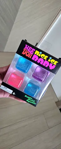Nerd Ice Doll Baby silicone ice cube molds - set of 4, unused