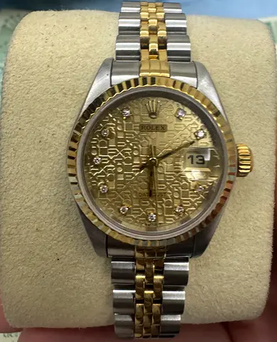 Rolex datejust computer dial 26mm full set