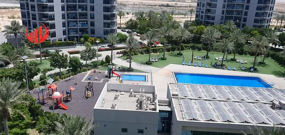 شقة بغرفة نوم واحدة | MAG 550 | إطلالات على المسبح والمنتزه | إمكانية الوصول إلى الشرفة