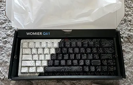 Womier Q61 Gaming keyboard 60% layout mechanical keyboard