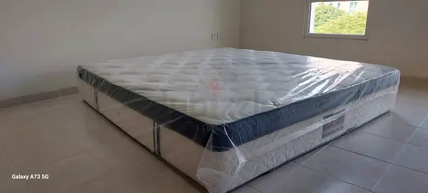 Queen size mattress with base - brand new, still wrapped