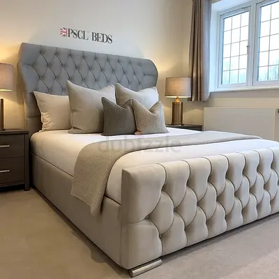 Luxury Stylish Modern Design Bed Set For Sale. Delivery All UAE Available