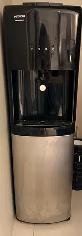 Hitachi stainless steel water dispenser - working, perfect working condition used once.