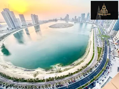 Hot offer luxury 1BHK full sea view double balcony with big size maid room car parking free gym swi