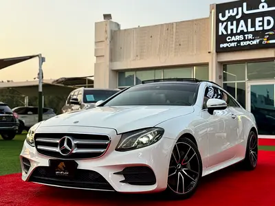 مرسيدس بنز E400 كوبي 2018 كيت 53 AMG أوجينال بحالة الوكالة التامة وسعر عرض ممتاز.