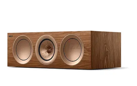 KEF Center Channel Speaker - Walnut Finish (Excellent Condition) - painted black