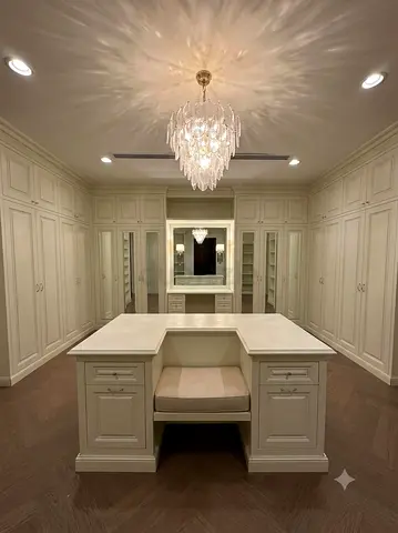 Luxury Bespoke Walk-in Dressing Room